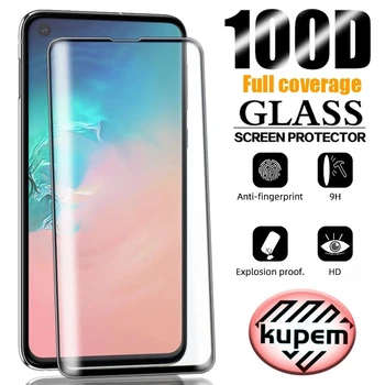 100D Kaljeno Steklo Za Samsung Galaxy Note 20 Ultra S21 S10 S20 S8 S9 Plus S10E S105G S20FE Opomba 10 9 8 S21U Screen Protector