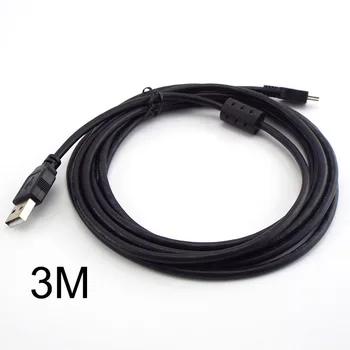 T-port 5pin Mini USB Podatkovni Kabel za Polnjenje 0,3 M 0,5 M do 1,5 M 3M 5M USB 2.0 Hiter Polnilec Za MP3, MP4 Predvajalnik Avto DVR Digitalni Fotoaparat