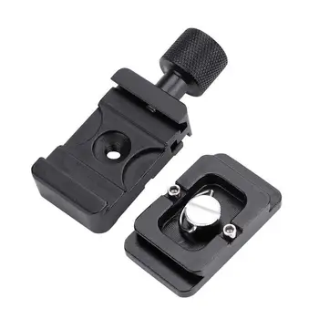 1/4 Quick Release QR Plate Clamp Adapter Camera Mount for Camera Tripod Ball Head