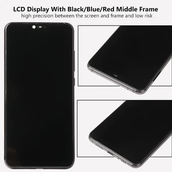 Zaslon Za Xiaomi Mi 8 Lite LCD-Zaslon, Zaslon na Dotik, Računalnike Skupščine Zamenjava LCD Za Xiaomi Mi 8 Lite Zaslon palčni 6.26