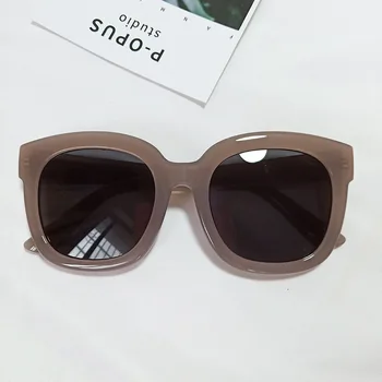 Oulylan Prevelik Kvadratnih sončna Očala Ženske Moški Luksuzni Oblikovalec Odtenki Očala Vintage sončna Očala UV400 Barvna Stekla Črna