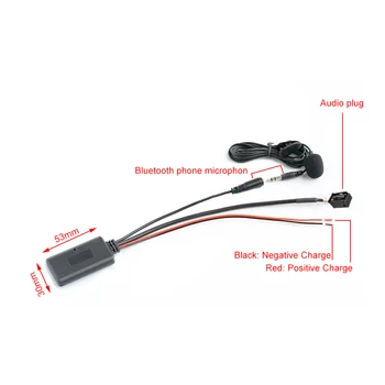 AUX-Aux Kabel Adapter Za BMW X3 X5 Z4 E83 E85 E86 E39 E53 Dropshipping Debelo Modul Bluetooth za Brezžični Radio Stereo
