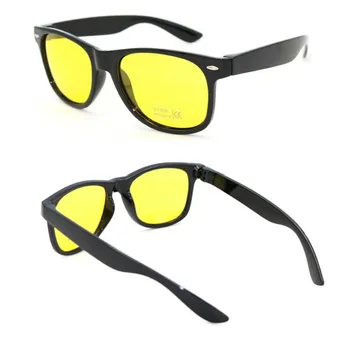 Anti-Glare Night Vision Voznik Očala Nočna Vožnja Okrepljeno Luč Očala Modna Sončna Očala Avto Accessries