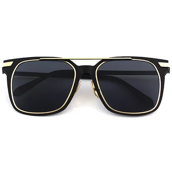2021 nova sončna očala za moške kovinskih kvadratnih letnik očala luksuzni oblikovalec UVB UVA modna sončna očala ženske črna gafas de sol