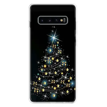 Vesel Božični okraski, Telefon Primeru Za Samsung Galaxy A50 A70 A10 A20E A51 A71 M30S A30 A40 A01A21 A6 A7 A8 A9 Plus + Coque