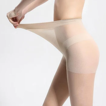 Ženske Nogavice, ženske podaljšali in povečanje poletje tanek neviden seksi noge velikosti ultra-tanek pantyhose