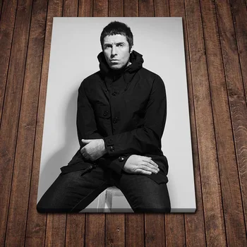 Brez Okvirja HD Doma Dekoracijo Tiskanje Liam Gallagher Platno Oljna slika, Dnevna Soba Dekoracijo