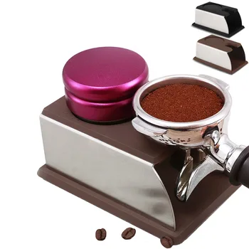 Brezplačna Dostava Silikonski Espresso Zaščitene Imetnik Podporne Baze Rack Kave Vplivanja Na Polici Kuhinja Orodja Visoke Kakovosti