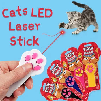 Mačje Igrače Mačka Laser Igrača LED Laser Palico Šapa Žarek Mačka Interaktivna Igrača Laserski kazalnik Laser Igrače, Izdelki za Hišne živali Mucek Igrače
