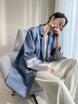 WANYUCL 2021 poletje nove ženske retro Hong Kong slog elegantna široko noge hlače modni priložnostne obleko, dvodelno, ženske