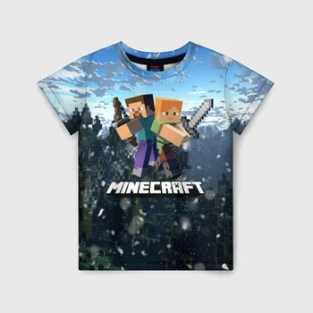 Otroška T-majica 3D Minecraft/Minecraft