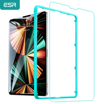 ESR 1PC Kaljeno Steklo za iPad Pro 11/12.9 2021/2020/2018 5rd/3rd Gen 5G HD Ultra Clear Stekla Proti Blue-Ray Screen Protector