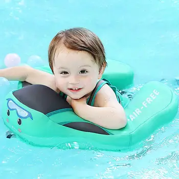 Otroški Plavalni Obroč za Malčke Plavalna Naprave Dvojno Varnostno Zaponko Vsebuje Peno iz Lateksa, Material Uporabi Večkrat na Prostem Igrače