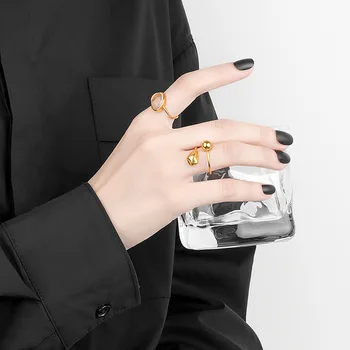 Pretirana Krog Klasičnih Ring Design, Japonska Koreja 925 Srebro Ženska Sladko Romantično Rojstni Dan Darilo 2021 Nov Slog Trendy
