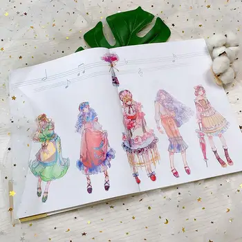 Novi Japonski Dekle Risanka Slika, Slikarstvo knjiga Akvarel rubikova Kocka Huang Pisang je Akvarel Slika Tutorial