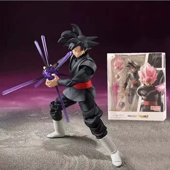 12 CM, Anime, ki je Na Zalogi Demoniacal Fit Goku Black Rose Zamasu PVC Dejanje Slika Brinquedos
