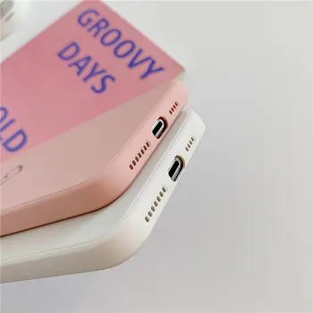 Lovebay Srčkan Ljubezen Srce Candy Barve Par Primeru Telefon Za iPhone 11 12 Pro X XR XS Mini Max 7 8 Plus SE2020 Silikon TPU Coque