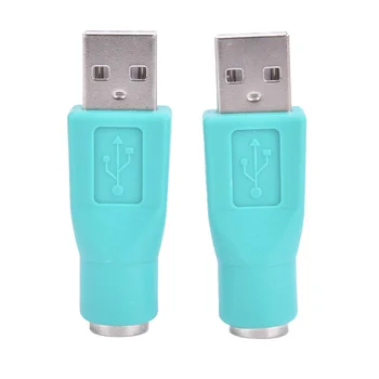 USB Moški za PS/2 Ženski Adapter Pretvornik Usb priključek Za RAČUNALNIK, da za ps2 Tipkovnice Miške
