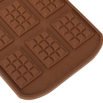 12 Omrežja Silikonski Čokoladna Torta Puddingse Plesni Kuhinja Peko DIY Orodja, dodatno Opremo