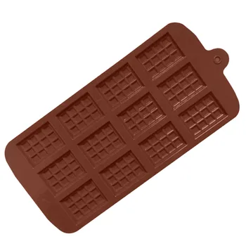 12 Omrežja Silikonski Čokoladna Torta Puddingse Plesni Kuhinja Peko DIY Orodja, dodatno Opremo