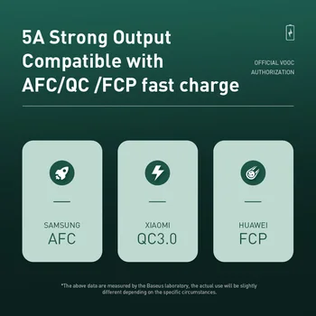 Za Samsung F41 S20 FE Huawei P40 lite 5A super Tip C Polnjenje Kabel VOOC Flash Hiter Polnilec Za NASPROTNEGA K3 A52 Realme C17 X7 X2 Pro