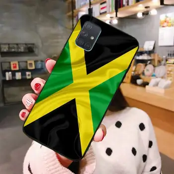 CUTEWANAN Jamajka Jamajški Zastava Črna Primeru Mobilni Telefon Samsung Galaxy A01 A11 A31 A81 A10 A20 A30 A40 A50 A70 A80 A71 A91 A51