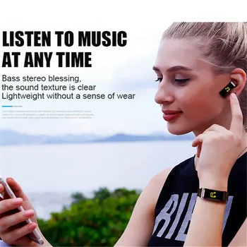 Y3 Barve Bluetooth Slušalke Govori Pametno Band Zapestnica Srčnega Utripa Šport Pametno Gledati Passometer Fitnes Tracker Manžeta