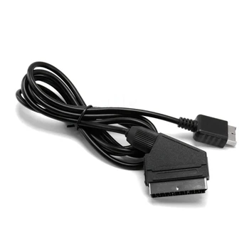 1,8 m RGB Scart Kabel Za Sony PS1 PS2 PS3, TV AV Vodi Zamenjava Povezavo Igra Kabel Žice za PAL/NTSC Slabosti