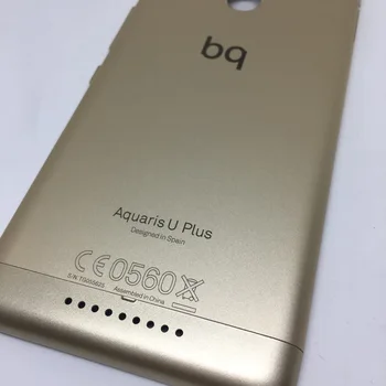 Mobilni telefon hrbtni pokrovček za BQ U plus gold pokrovček za Baterijo nazaj stanovanj zamenjava