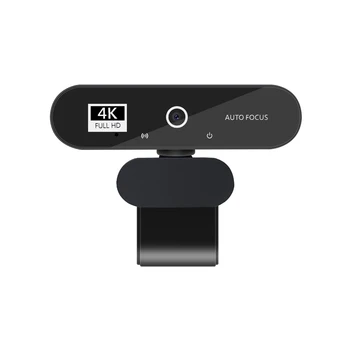 Full HD Webcam 4K 2K 1080P Samodejna Izostritev Spletni Mini Kamera PC Računalnik USB Web Cam za Livestreaming Video Calling Konferenca