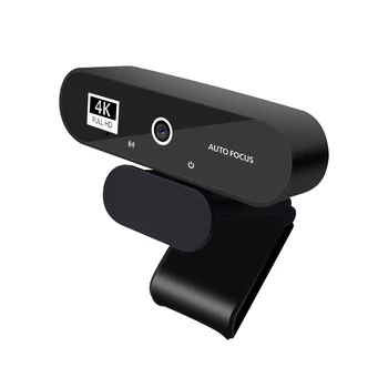 Full HD Webcam 4K 2K 1080P Samodejna Izostritev Spletni Mini Kamera PC Računalnik USB Web Cam za Livestreaming Video Calling Konferenca