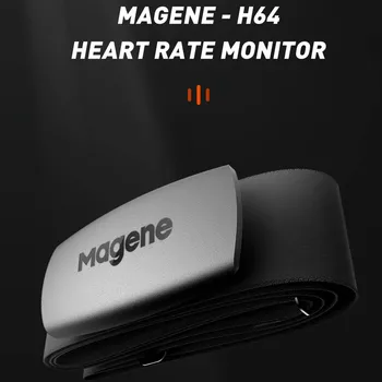 Mover H64 Dvojni Način Srčnega utripa Ant+ Bluetooth, združljiva Nastavljiv srčni utrip prsih trak, Računalnik, izposoja