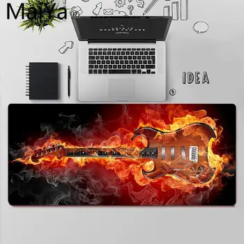 Maiya vrhunska Kitara Glasbe Tipkovnice Mat Gume Gaming mousepad Desk Mat Brezplačna Dostava Velik Miško, Tipke Tipkovnice Mat