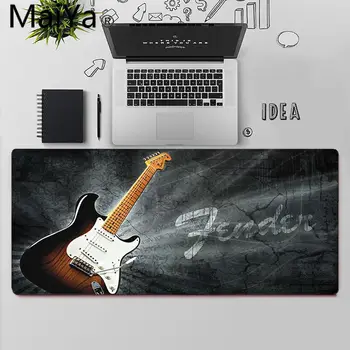 Maiya vrhunska Kitara Glasbe Tipkovnice Mat Gume Gaming mousepad Desk Mat Brezplačna Dostava Velik Miško, Tipke Tipkovnice Mat