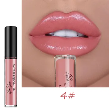 Kozmetika Kremasto Nude Pink Krem Dolgotrajno Tekoče Šminka Ličila Nepremočljiva Ustnic Gloss Dolgotrajno Šminka Ličila Orodja