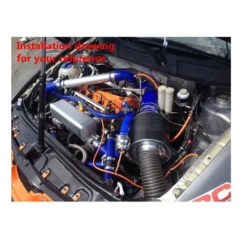 Silikonski Intercoole Turbo Radiator Vnos Cev Za BMW Mini R56 Cooper S 07+ (8pcs) EP-BMR004