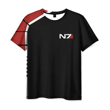 Moška T-shirt 3D Maso Učinek N7