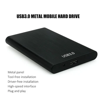 External SATA HDD trdi disk Zunanji Trdi Disk, Gbps USB 3.0 Ohišje Primeru Visoke Hitrosti Mobilnega Trdi Disk za Računalnik PC