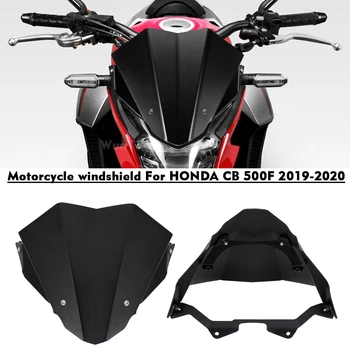 Aluminij zlitine Motocikel Vetrobransko steklo vetrobransko steklo Pokrova Veter Ščit Deflectore Za HONDA CB500F CB 500 F CB500 F 2019 2020