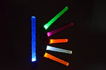 Najlon Svetlobna LED Šport Slap Zapestje Trak Pasu Manšeta sveti Flash Zapestnica Žareče Zapestnica 20pcs/veliko