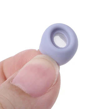 Uho Nasveti za Glaxy Brsti Pro Eartips Slušalka Nasveti Anti-Slip Silikonski Hrupa Zmanjšati z Jekleno Očesa