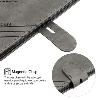 Flip Case Za Samsung Galaxy S21 Ultra 5G Kritje Usnjena torbica Za Samsung S21+ S 21 Plus S21Ultra 5G Magnetni Telefon, Denarnico Vrečko