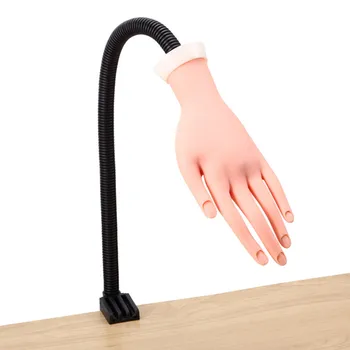 Lak za Usposabljanje Roko Usposabljanje Lak za Roke za Manikiranje Praksi Strani Silikonski Strani za Nohti Umetni Roki za Acrylic Nails Kit