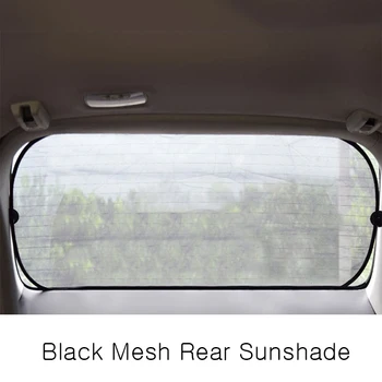Črni Strani Avto Sonce Odtenki Zadnje Okno Sončniki Pokrivajo Očesa Vizir Ščit Zaslon Notranje zadeve UV Zaščito Otroci Baby Potovanja