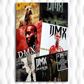 Rapper Earl Simmons DMX Plakat Doma Dekor Platno Wall Art Tisk, Plakati, Slike, Slike za Spalnico, dnevno Sobo