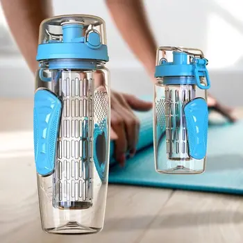 Tritan Material BPA Free Sadje Infuser Steklenico Vode Sok Shaker Šport Limone Steklenico Vode Fitnes Sport Sadje Pitje za Dekle