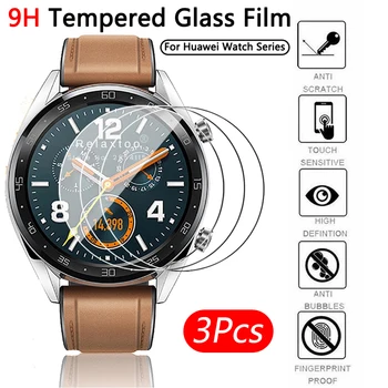 3Pcs 9H HD Kaljeno Steklo Screen Protector Film Za Čast Gledati Magic 2 Smartwatch Za Huawei Watch GT 2 GT 2E GT 2Pro 42MM 46MM