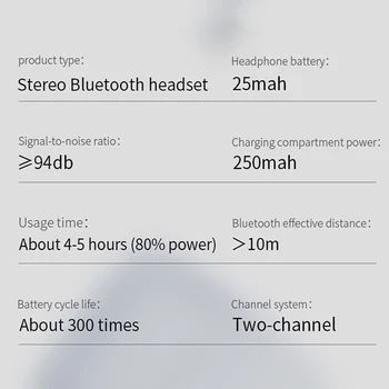 X1 TWS Bluetooth Slušalke Glasbo, Slušalke Touch Kontrole Čepkov Vodotesno Brezžično ročaji očal Za Xiaomi Huawei Iphone Android
