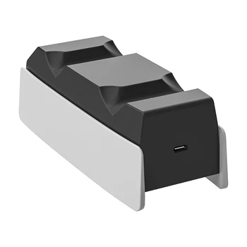 FORNORM Dual-Polnjenje Za PS5 Krmilnik Dvojni Polnilnik USB Hitro Polnjenje Razširitvene Postaje Stand & LED Indikator Za Sony