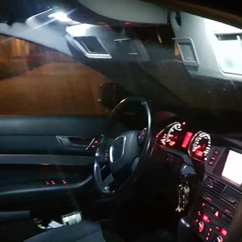 8x Avto Pribor LED Žarnice Notranje zadeve kompleti Za leto 2013 Subaru XV Crosstrek Zemljevid Dome Trunk registrske Tablice Lučka